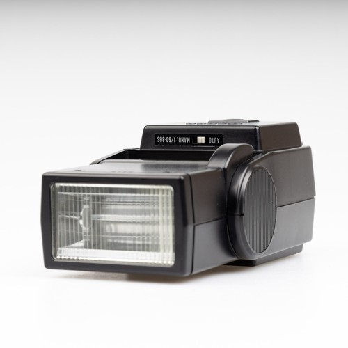 *MINT* TESTED Canon Speedlite 199A Flash F-1 AV-1 A-1 AE-1 Program F1 w/ Case - Photo 10 sur 19