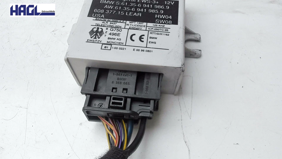 Centralina Antifurto 61356941986 BMW Z4 Roadster 2.5I E85 E86 Roadster - Immagine 3 di 4