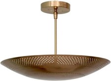 Light Perforated Elegant Ceiling Flush mount Light Pendant Mid Century Modern