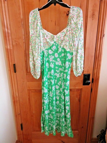 RIXO NWT SIZE 12 DAISY LONG SLEEVE 