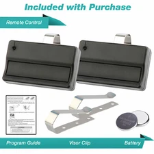 2 Garage Door Opener Remote 1-Button for LiftMaster 371LM Purple Learn Function