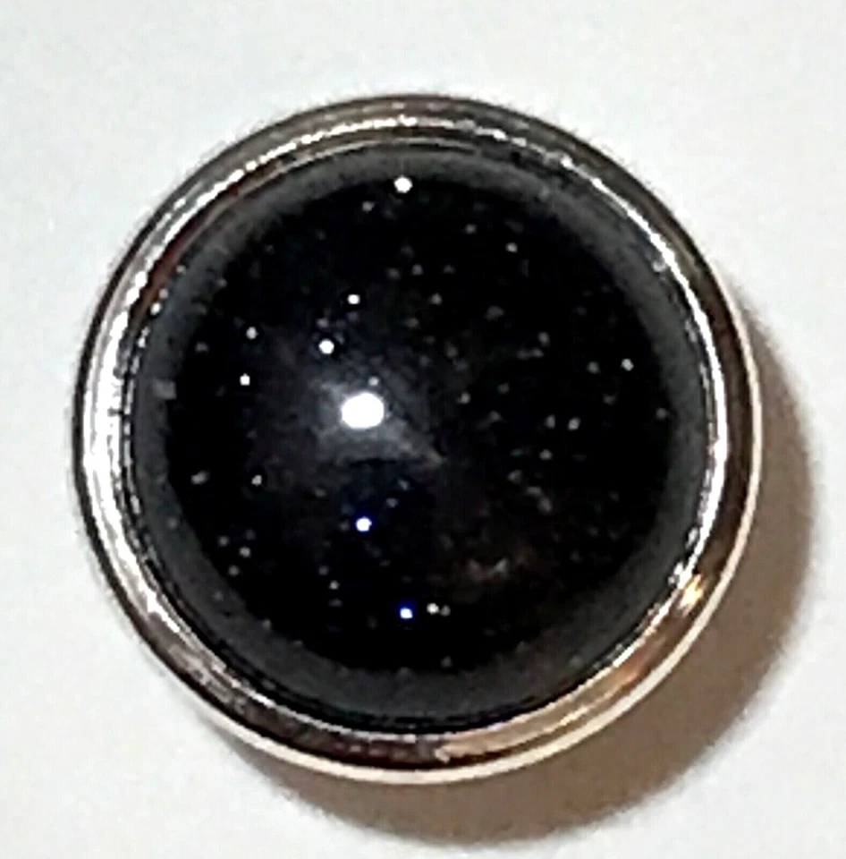 Abajur de pedra azul Jewelpop para anéis e joias camaleão - Preto!! - Imagem 3 de 4