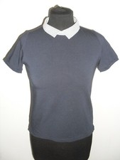 T shirt Maglia Maglietta in cotone Con Colletto SUBDUED  Tg. M di Line Bon Ton 