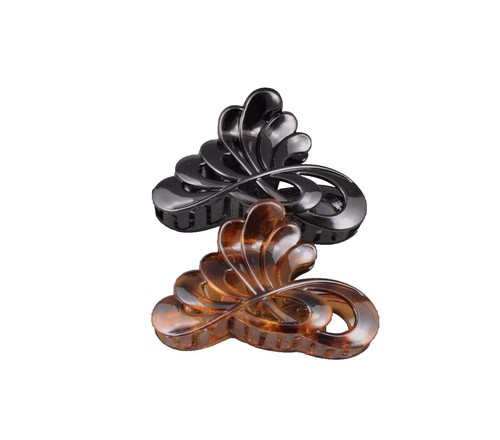 Gimme Beauty - Strong ClickFit Claw Clip in Brown - For  display picture 1