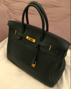 hermes vert fonce