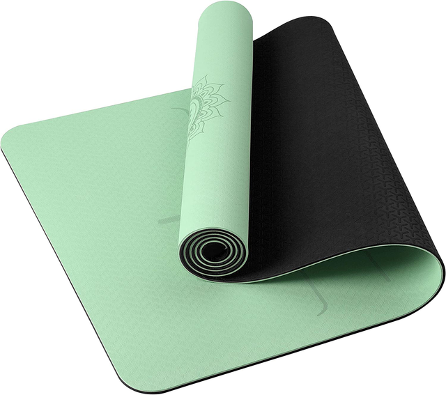 non slip rubber yoga mat