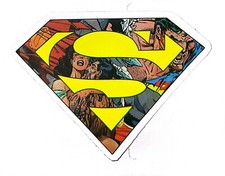 DC Comics SUPERMAN Justice League Anime Manga Water Resistant Sticker
