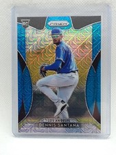 Dennis Santana 2019 Prizm Baseball - BLUE MOJO RC (275/399) Los Angeles Dodgers
