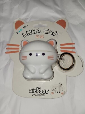 New in package - Pink Sky - Luna Cat case for AirPods 1st & 2nd Gen