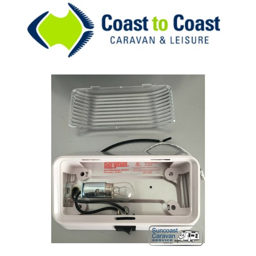 Jayco Caravan Boat Motorhome Ext 12V With Switch Awning Annexe Bargman Light eBay