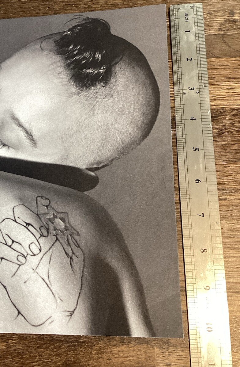 MADONNA SEX Pair of Lesbian Sexy Nude Matte Art Prints 1992 Original