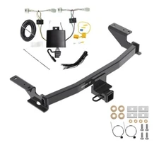 Trailer Tow Hitch For 22-25 Mazda CX-5 All Styles w/ Plug and Play Wiring Kit