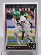 Brandon Dorlus 2024 Score Football Card Rookie Atlanta Falcons 