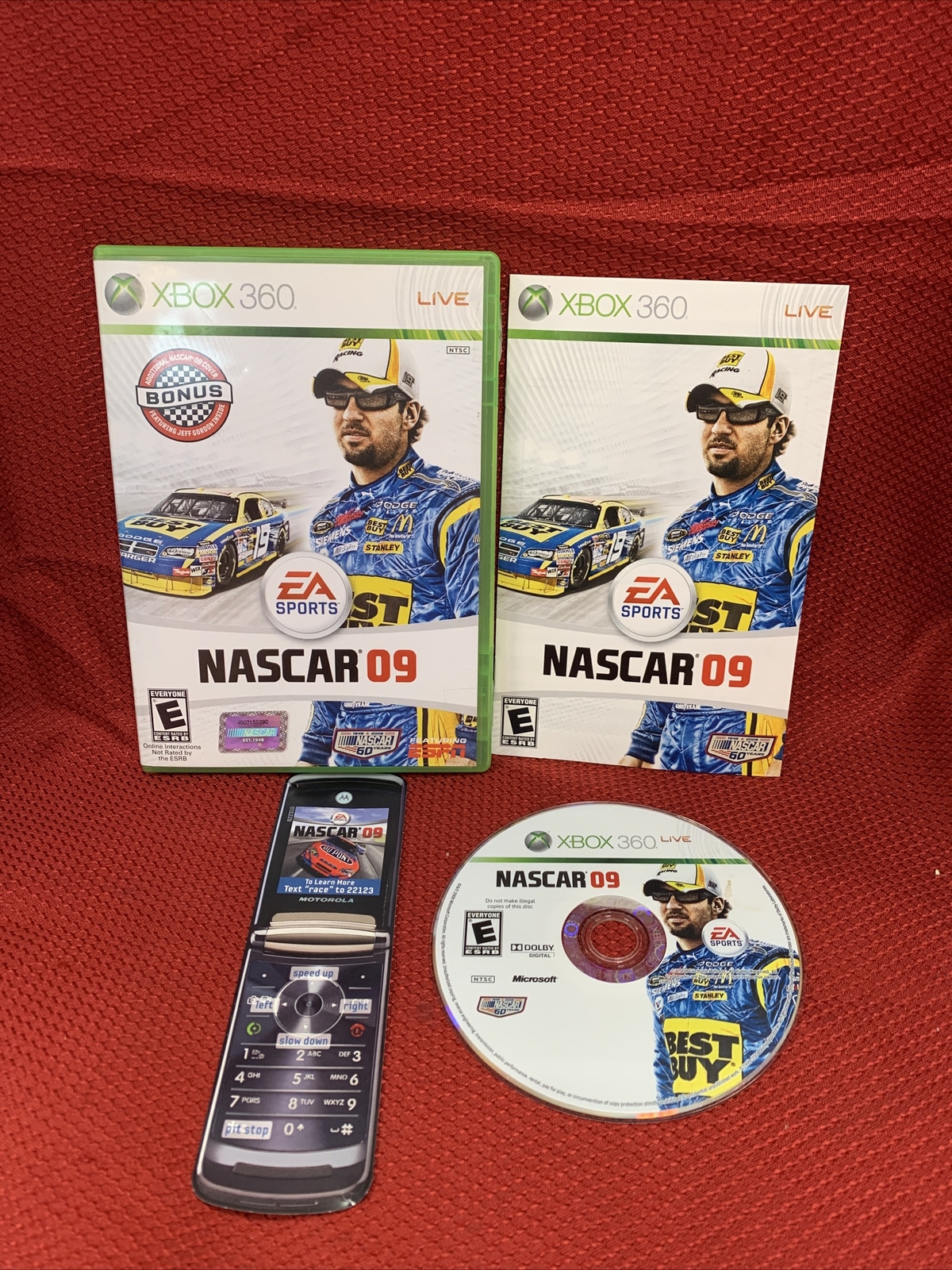 NASCAR 09 (Xbox 360) CIB COMPLETE w/BOOKMARK 🔥🔥🔥 | eBay