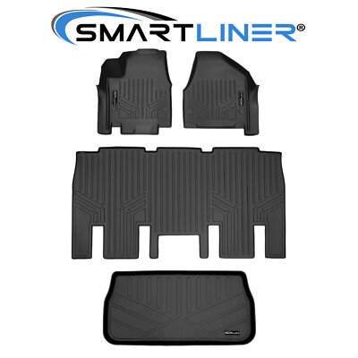 SMARTLINER Floor Mats Cargo Liner 2017-2024 Chrysler Pacifica (Behind 3rd Row)