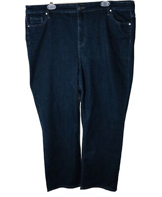 Buffalo By David Bitton Jeans  Womens 18/38 Alyssa High Rise Straight Leg Denim