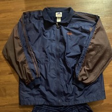 Vintage 90s Adidas Full Zip Track Suit Jacket Pants Color Block Size Mens L