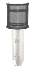 Rockville Pop Filter Curved Mesh Recording Mic Windscreen for Behringer B-2 Pro