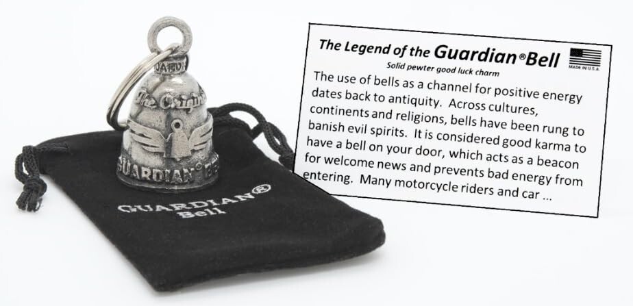 Guardian Bell Motorcycle Accessory &ndash; JOHN 3:16 Gremlin Bell For
