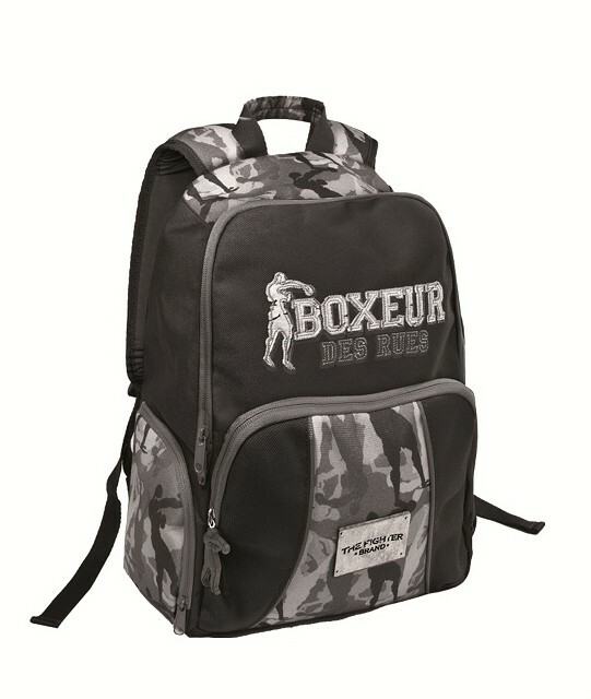 Zaino Boxeur by Arthena Cartorama Grigio nero