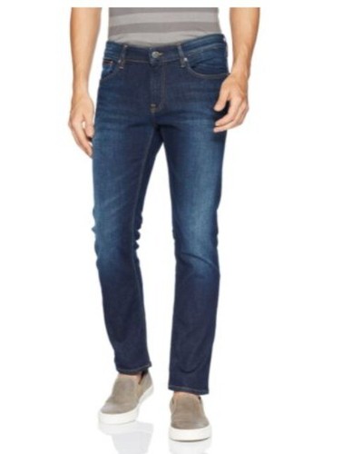Tommy Hilfiger Denim Men's Slim Scanton Dark Blue Comfort Jeans Size 34/34  | eBay
