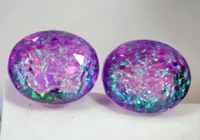 AAA+ Natural Pair of 84.05 Ct Oval Cut Monarch Fire Opal Doublet Loose Gemstone