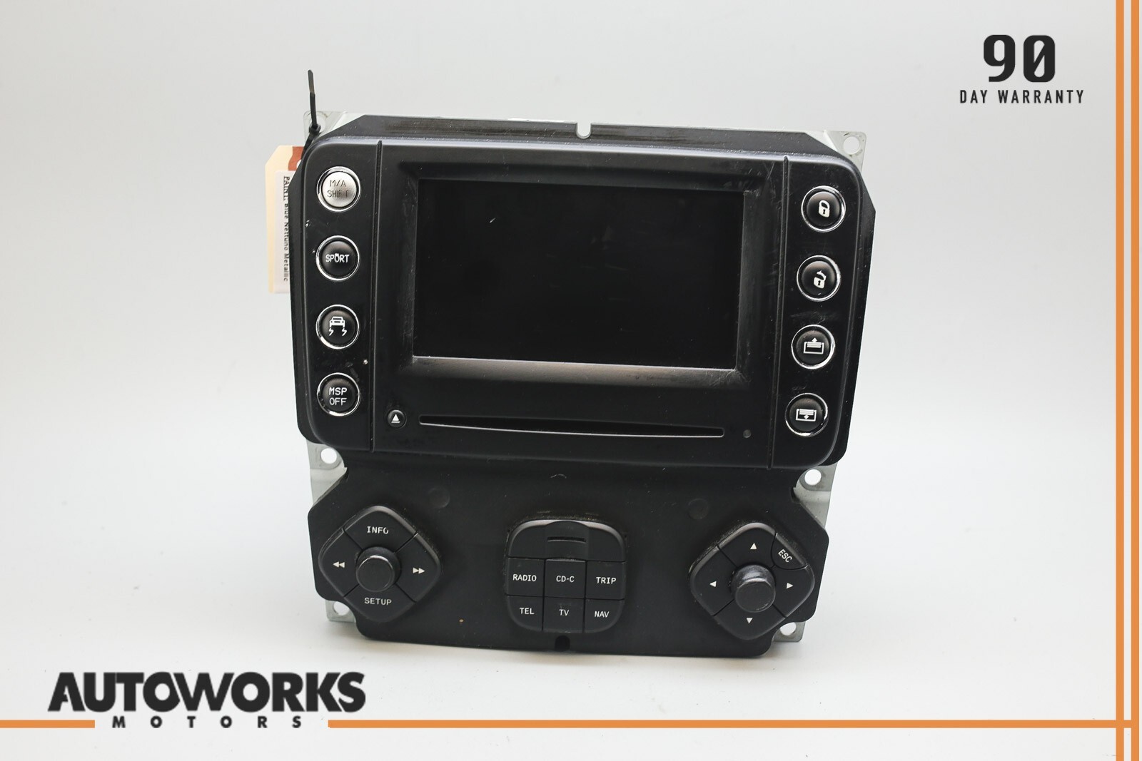 Maserati Quattroporte 2003-2008 Head unit P/N 218024