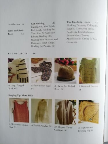 START TO KNIT from Casting On to Binding Off - Gina Macris - 128 pages Hardback - Picture 2 of 4