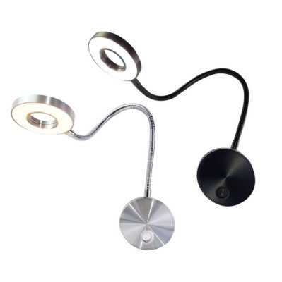 Led 5w Gooseneck Wall Sconce Lamp 360 Adjustable Flexible Reading Bedside Light - Gooseneck Wall Reading Light Led 5w Gooseneck Wall Sconce Lamp 360 Adjustable Flexible Reading Bedside Light - Gooseneck Wall Reading Light