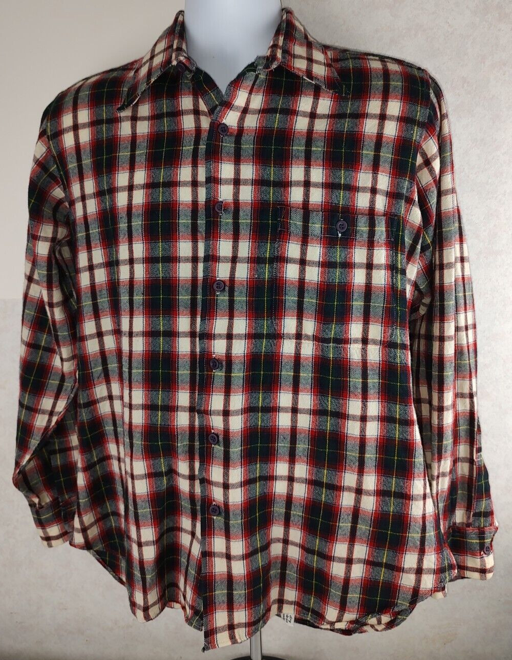 Pendleton Long Sleeve Button Front Shirt 100% Vir… - image 1