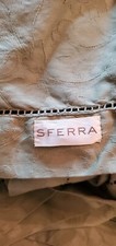 SFERRA Acanthus Tablecloth 70x118 Green Made ...