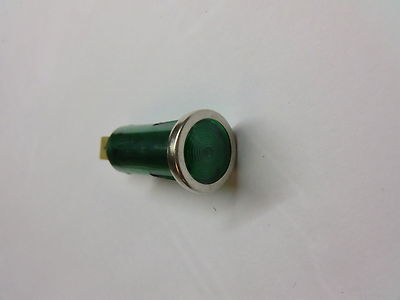 Kontrollleuchte Grün, Kontrolllampe, Warnlampe, Motorsport, Oldtimer, Rallye
