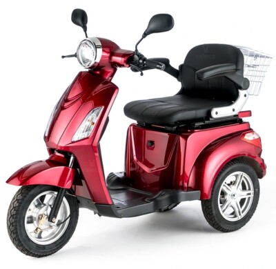 Veleco ZT15 3-rädriger Elektromobil 900 W rot 