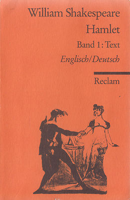 Reclam- TEXTE ZWEISPRACHIG E/D : SHAKESPEARE : HAMLET  BAND 1 TEXT   8243  a