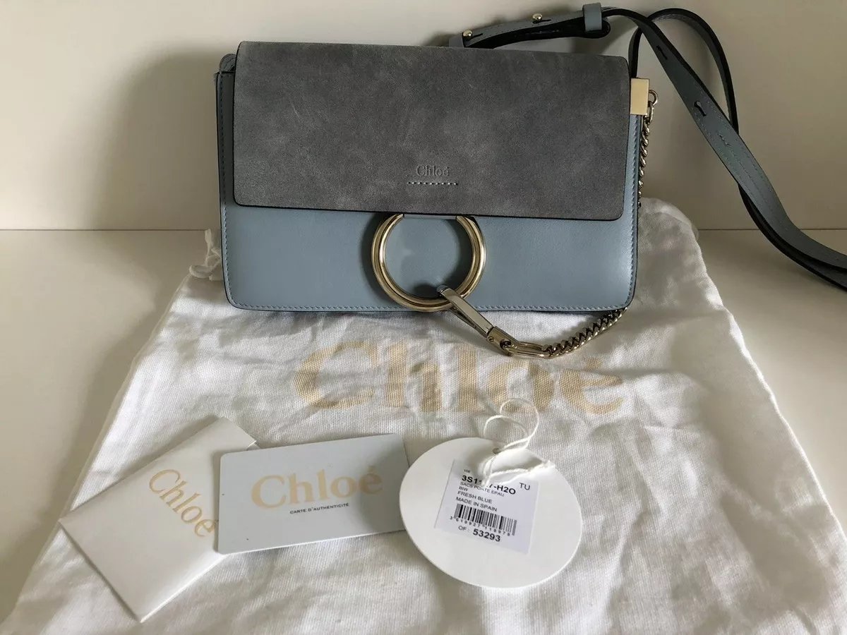 Chloe Small Faye Bag - Fresh Blue