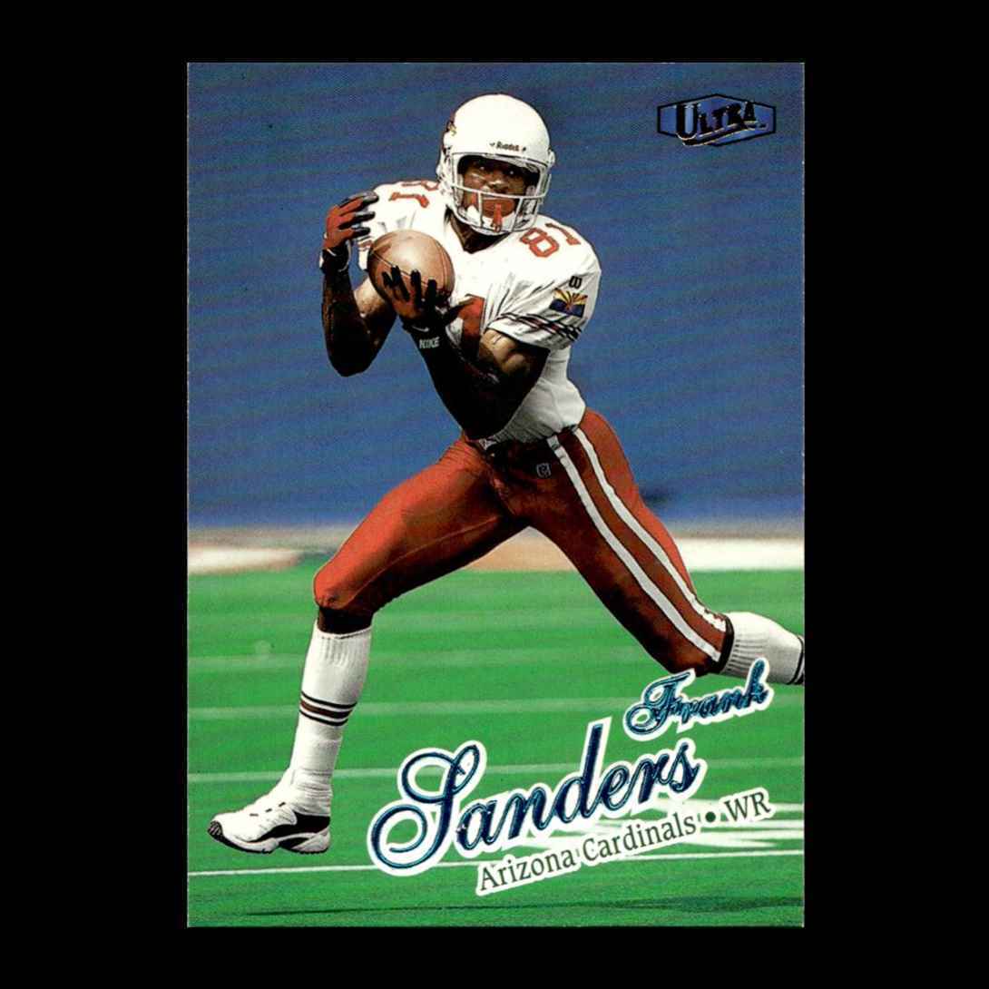 1998 Frank Sanders, Arizona Cardinals, Signed, Autographed, Fleer Football Card, Card # 33, 1998 Frank Sanders, Arizona Cardinals, Signed, Autographed, Fleer Football Card, Card # 33,