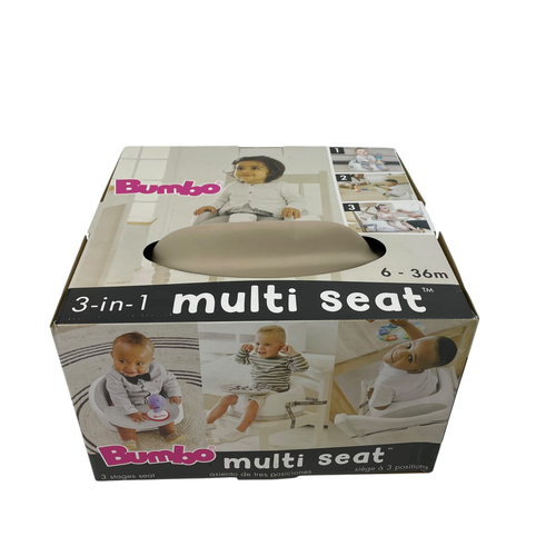 Bumbo Baby & Toddler Multi-Seat 3-in-1 Booster Seat/High Chair, Taupe #2772