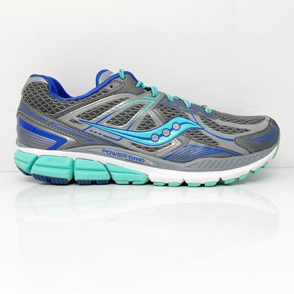 Saucony Womens Echelon 5 S10276 2 Gray Running Shoes Sneakers Size