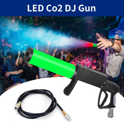 LED Cryo Gun CO2 Handheld LED CO2 Cryo Cannon Special Effects Fog Machine Gun