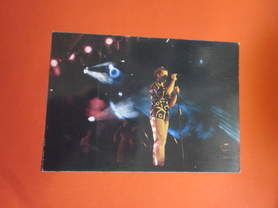 COLLECTIBLE POSTCARD by EROS RAMAZZOTTI editions Lo Vecchio g