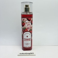 Bath Body Works STRAWBERRY POUNDCAKE Fine Fragrance Body Mist Spray 8Oz