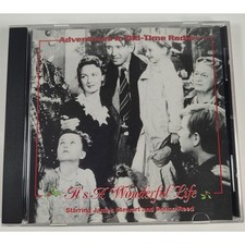 Adventures in Old-Time Radio It's a Wonderful Life CD Jimmy Stewart, Donna Reed
