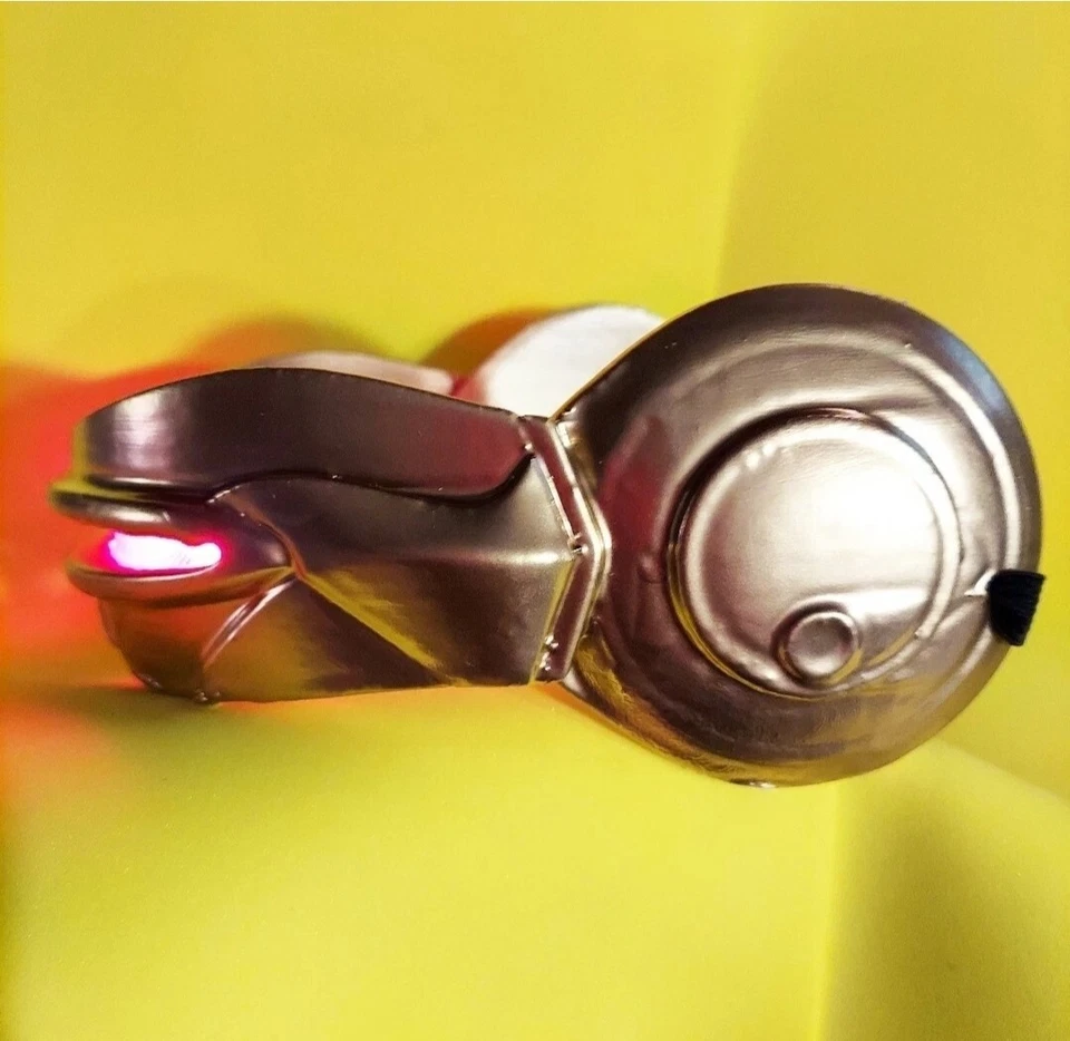 Cyclops Visor Glasses Xmen Mask Cosplay Costume Geek Accessory Marvel gold 3D - Image 2 of 4