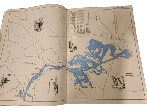 Alabama Waterways Guide: Geological Survey Of Alabama, 1999 - Rare - Afbeelding 7 van 8