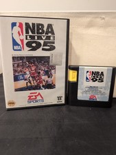 NBA Live 95 (Sega Genesis, 1994) In Box 