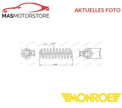 SCHRAUBENFEDER FAHRWERKSFEDER HINTEN MONROE SP3629 P FÜR PEUGEOT 207,207 SW
