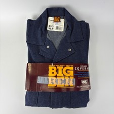 Big Ben Deluxe Coverall Blue Denim Mens 40 Short 5A09Z00 Made in USA NWT Vintage