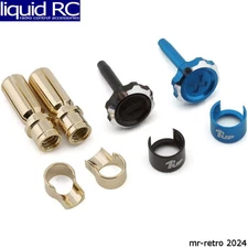 1UP Racing 190451 Lockdown Adjustable Bullet Plug Grips W/5mm Bullets