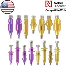 US Dental Impression Transfer Coping Open Close Tray RP/NP Lab Analog Fits Nobel