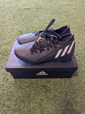 adidas Predator Edge.3 Firm Ground Soccer Shoe - Black/Blue | eBay